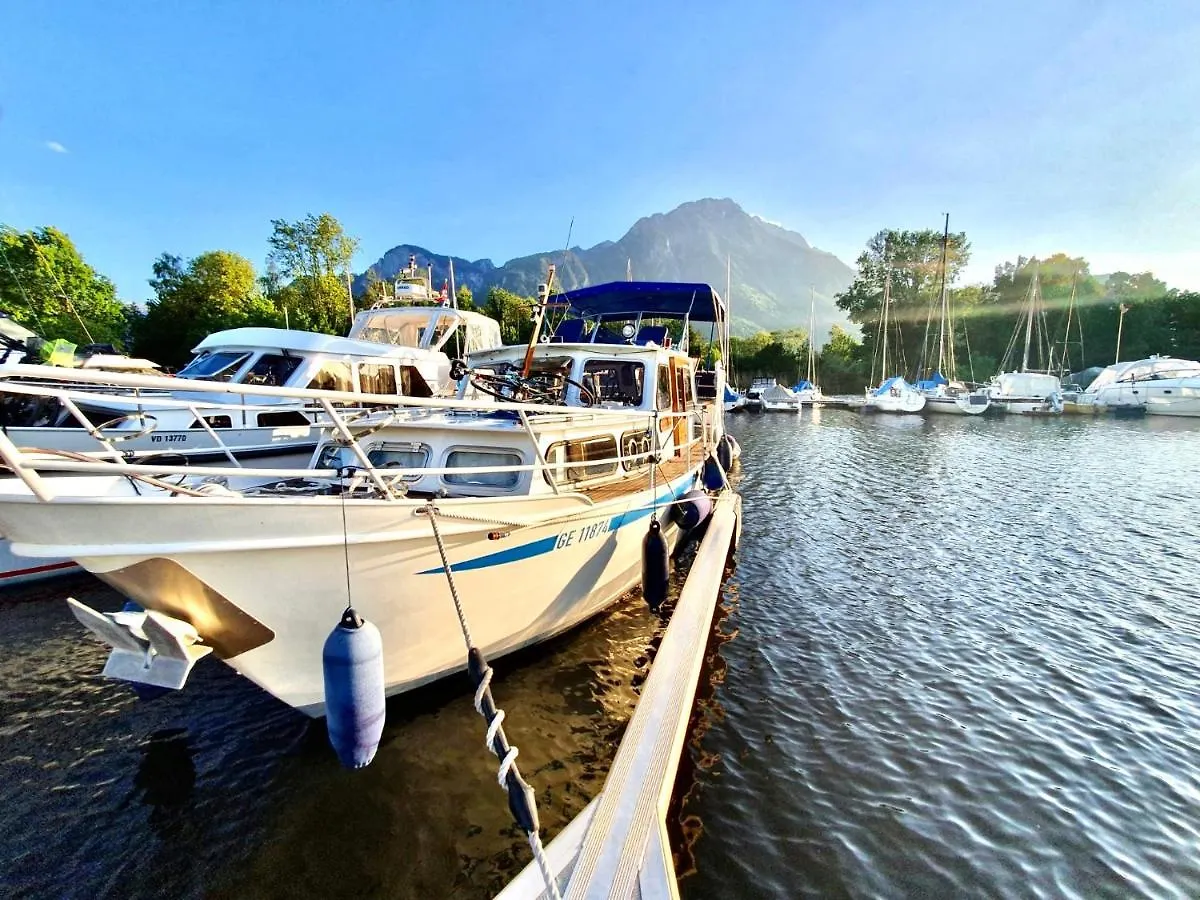 Homeboat-Maison Flottante Cenevre İsviçre